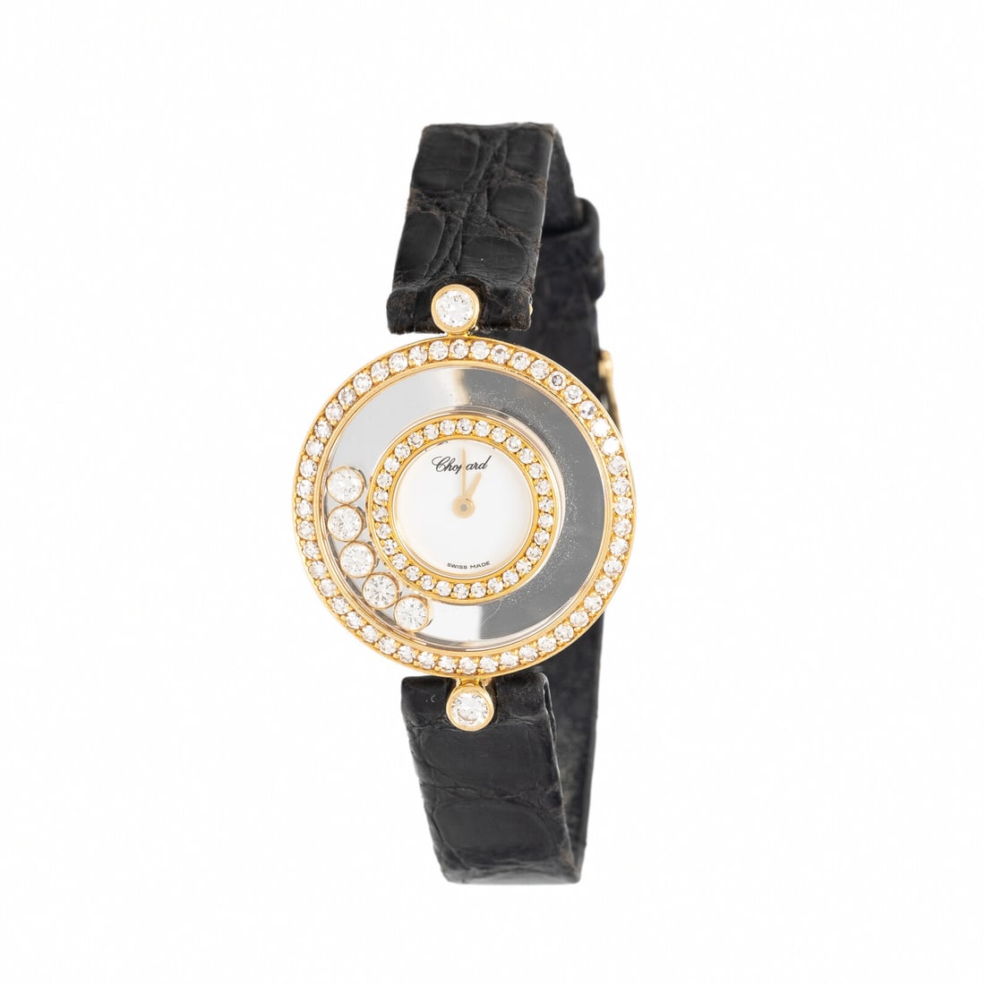 Chopard, Ref. 203957, 18K Yellow Gold and Diamond 'Happy Diamonds' Watch (1 of 3)