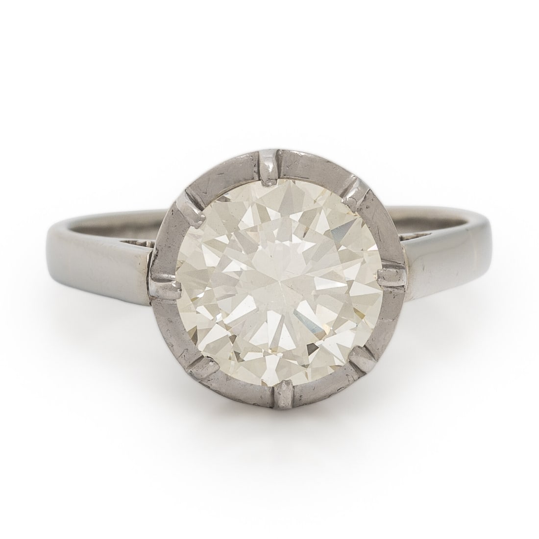 Diamond and White Gold Ring (1 of 4)
