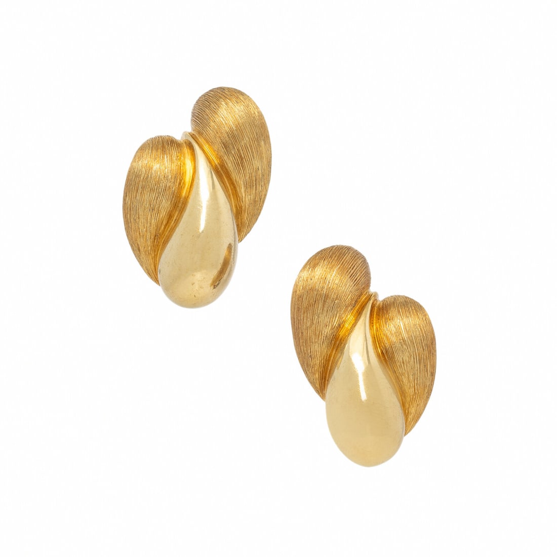 Henry Dunay, Yellow Gold Earrings (1 of 2)