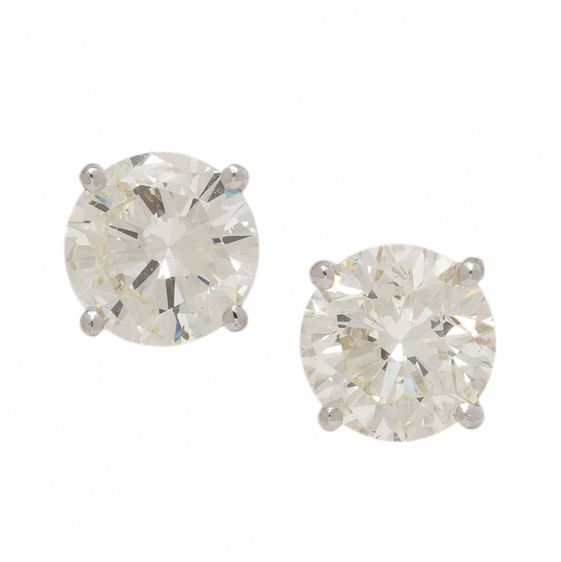 Diamond and White Gold Stud Earrings (1 of 2)