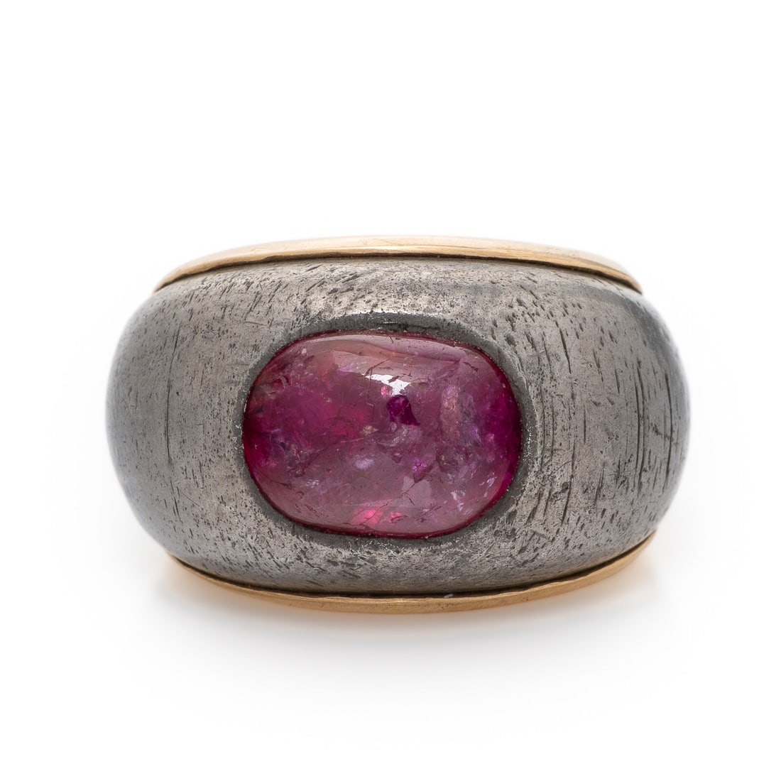 Burmese Ruby and Iron Ring (1 of 4)