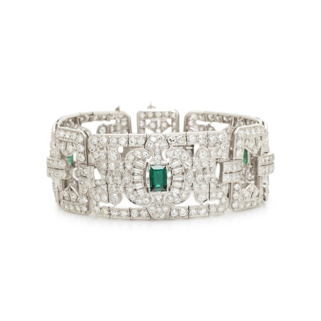Platinum and Diamond Bracelet (1 of 3)