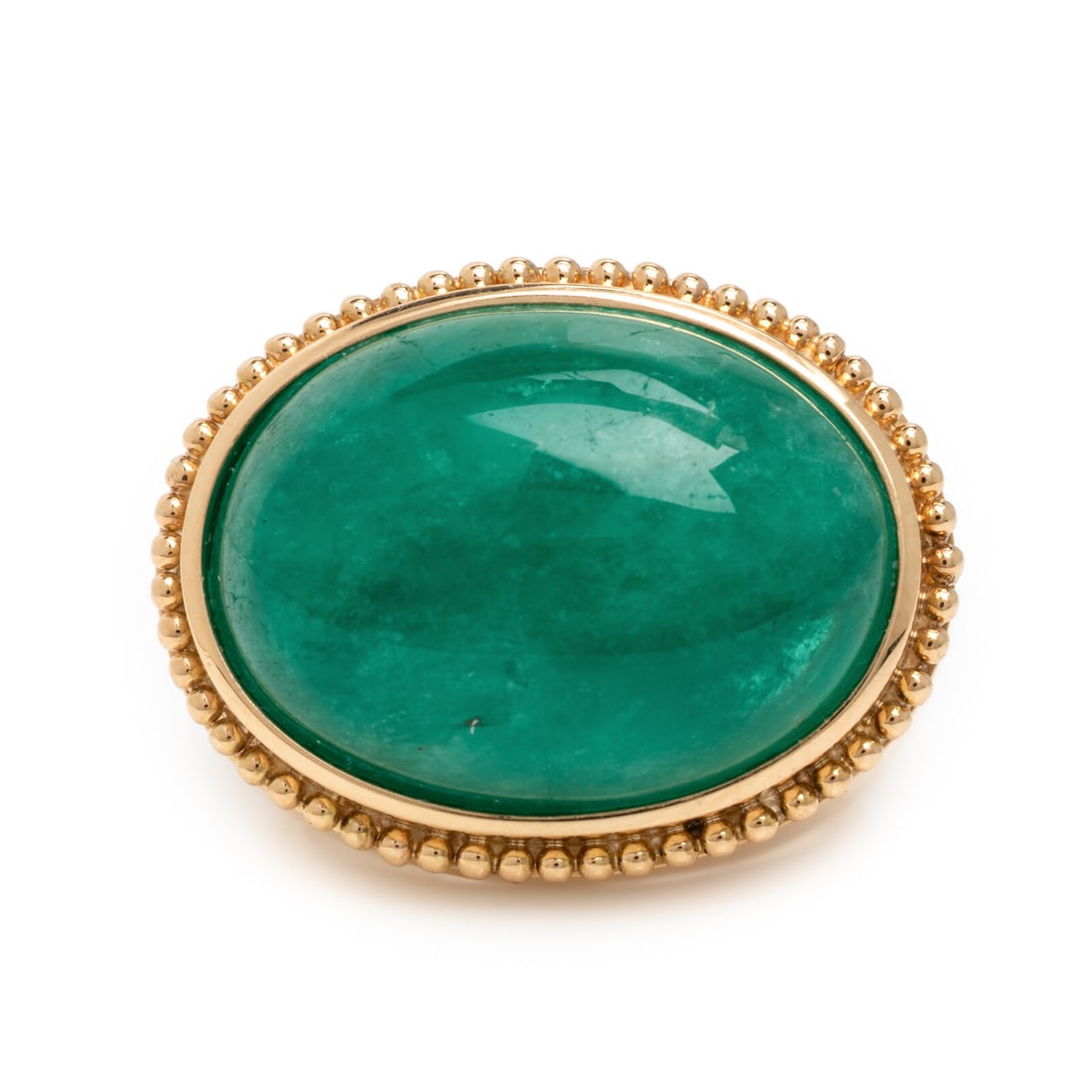 Colombian Emerald and Yellow Gold Ring (1 of 4)