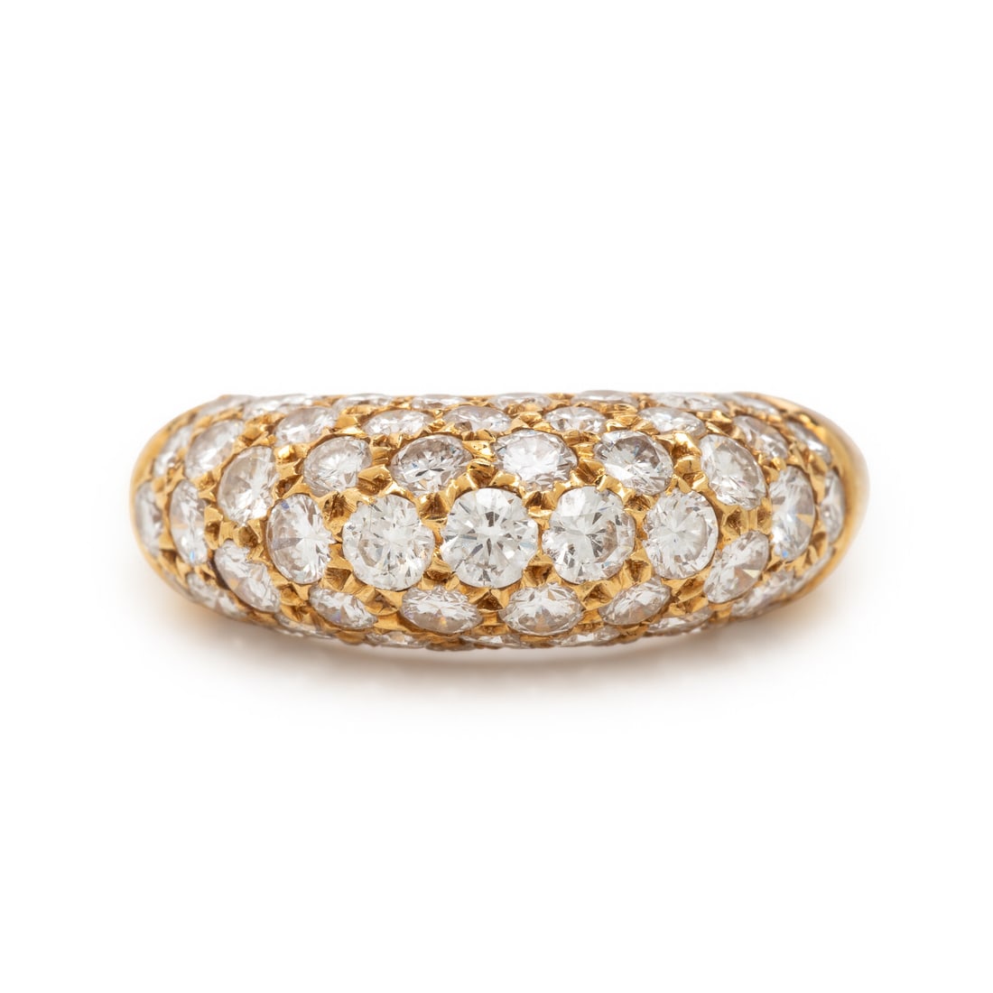 Van Cleef & Arpels, Diamond and Yellow Gold Ring (1 of 3)