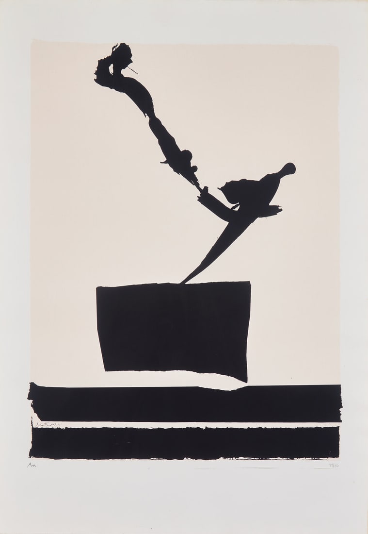 Robert Motherwell (American, 1913-1991) Africa 5 (from Africa Suite), 1970 (1 of 3)