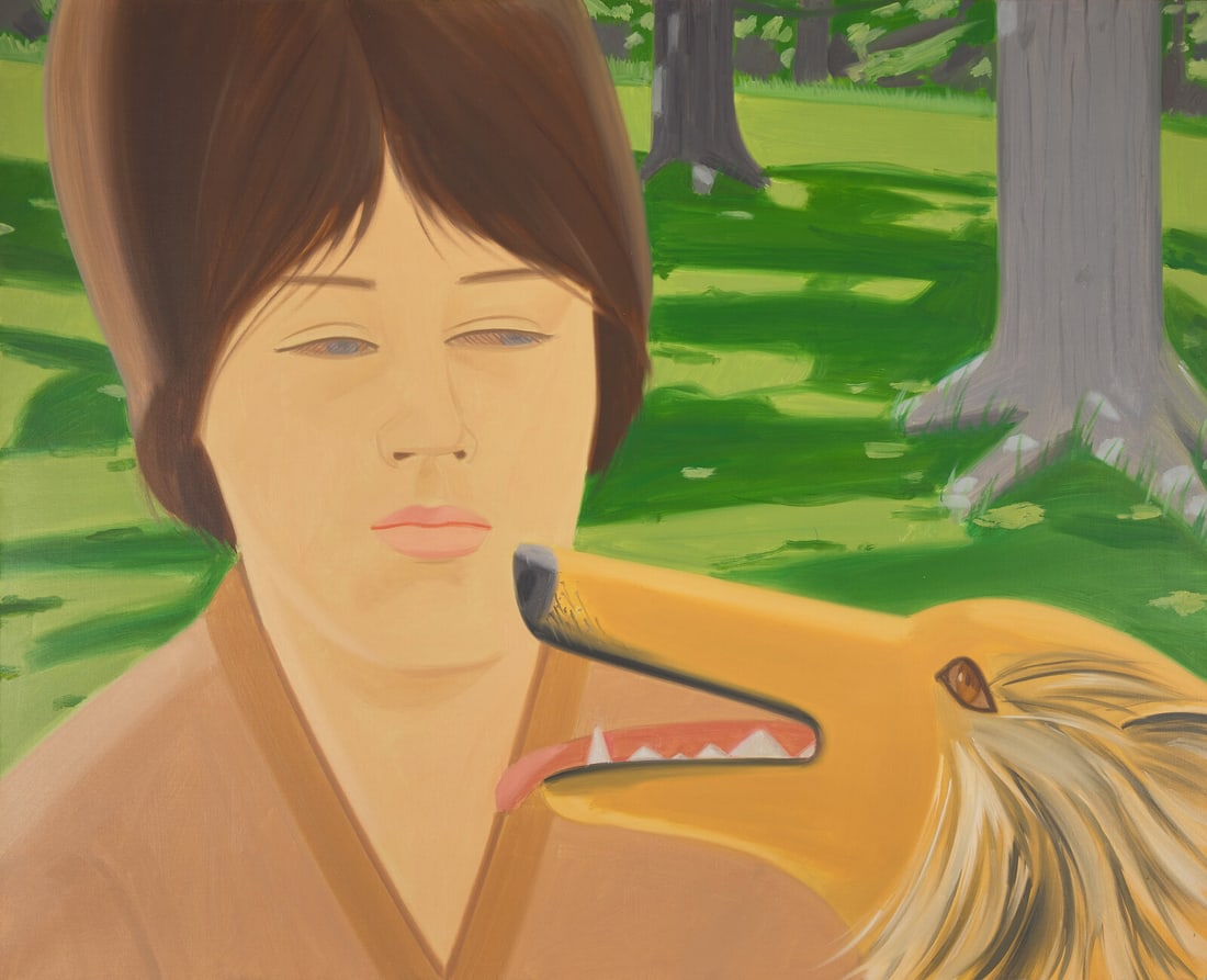 Alex Katz (American, b. 1927) Trishie and Laddy (Lady), 1975 (1 of 3)