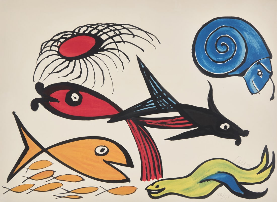 Alexander Calder (American, 1898-1978) Seal (from Our Unfinished Revolution), 1976 (1 of 4)