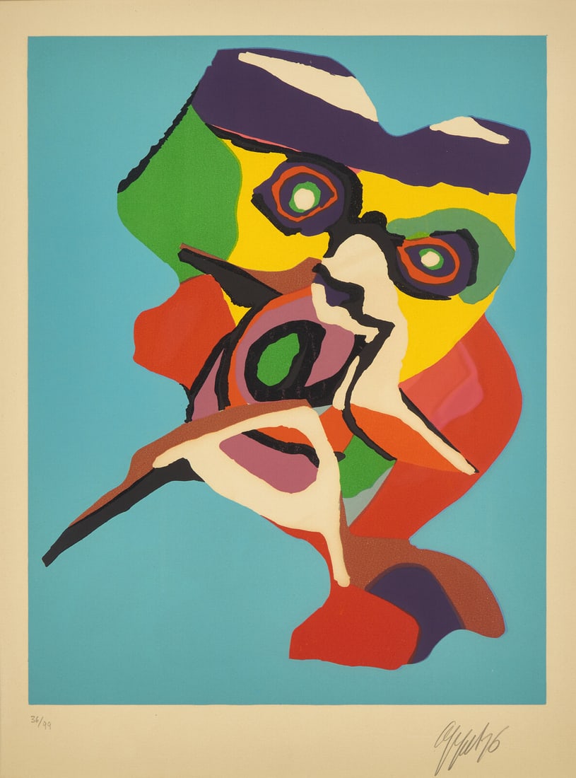 Karel Appel (Dutch, 1921-2006) Untitled (1 of 3)