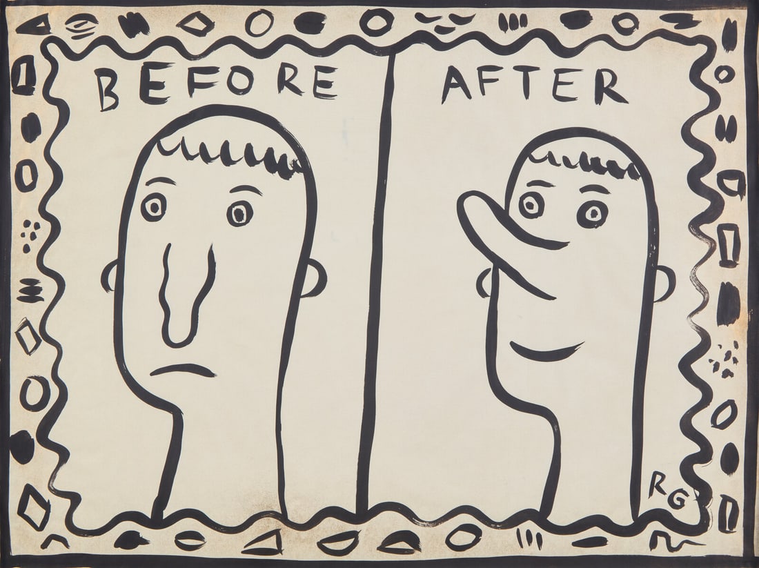 Rodney Alan Greenblat (American, b. 1960) Before/After (1 of 3)