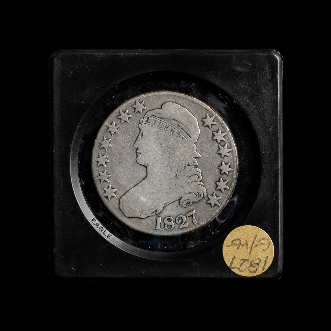 A Collection of Fourteen Capped Bust and Seated Liberty 50c Coins (1 of 3)