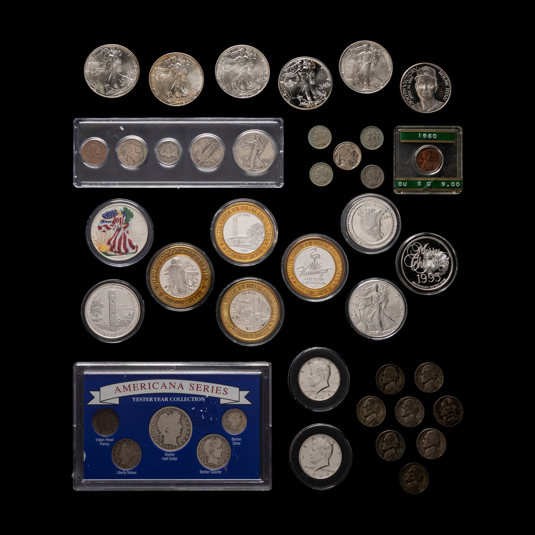 A Collection of United States and Private Issue Coinage (1 of 2)