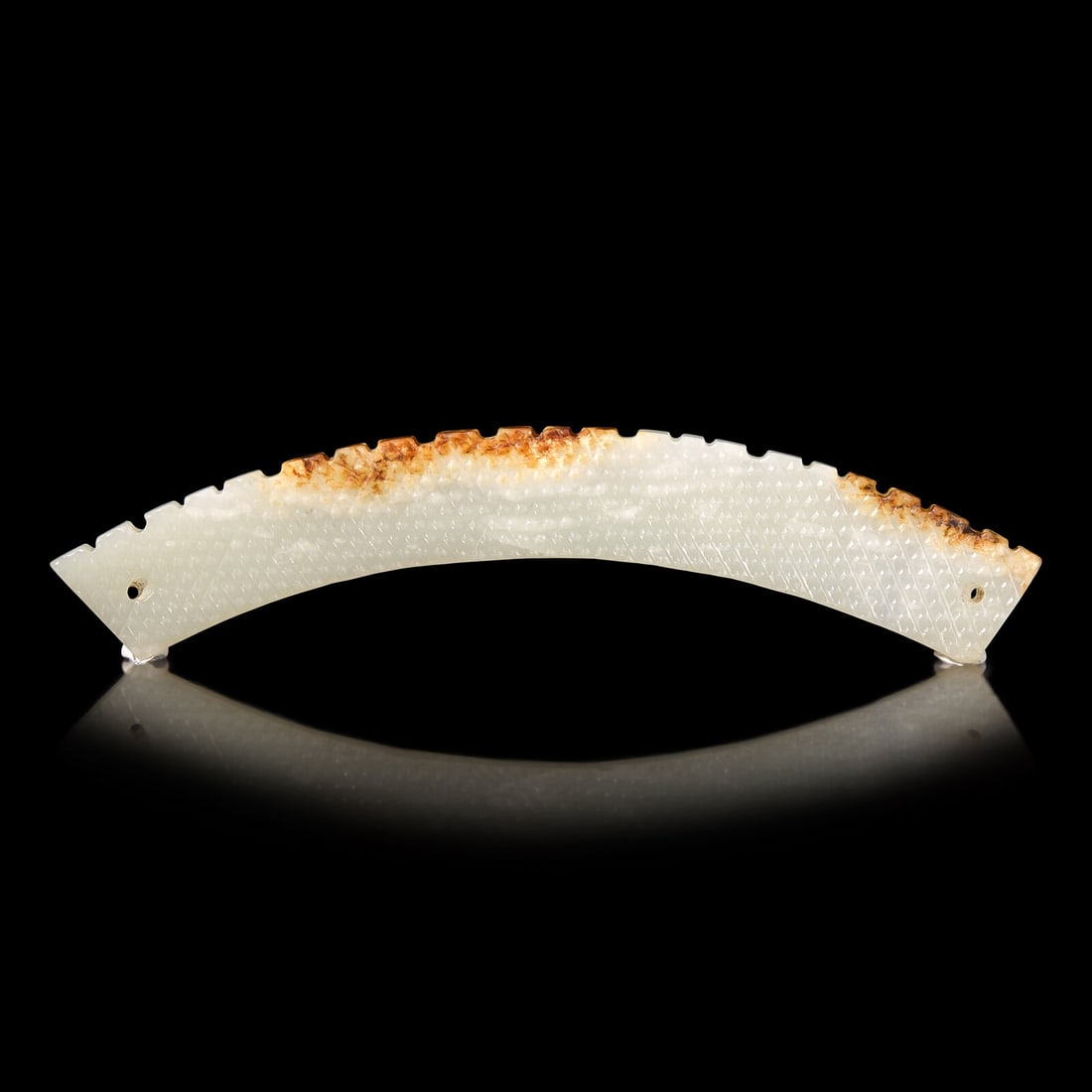 A White Jade Huang, Possibly Han Dynasty (1 of 3)