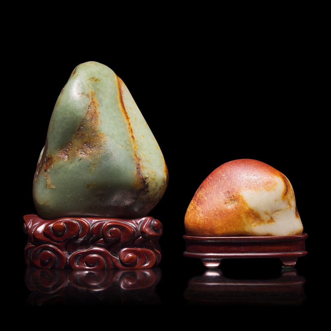 Two Chinese Jade Scholar's Rocks (1 of 3)