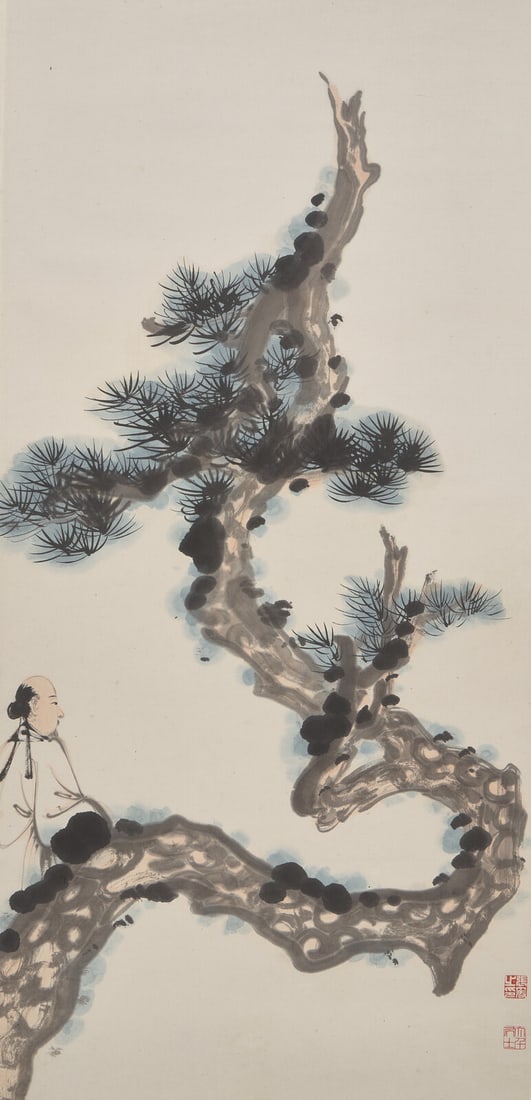 Attributed to Zhang Daqian (Chinese, 1899-1983) (1 of 3)
