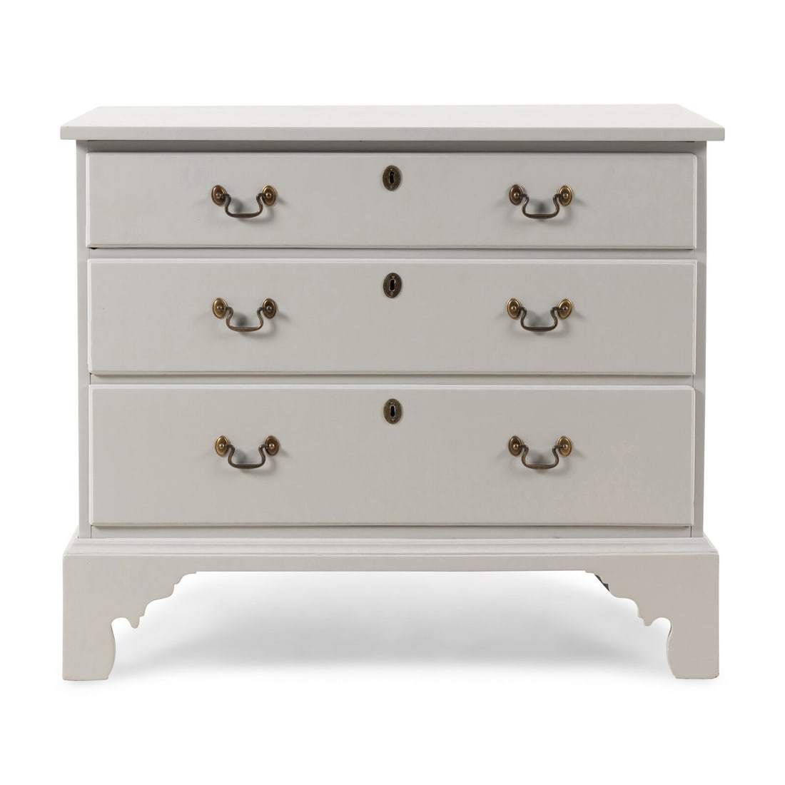 A Georgian Style White-Painted Chest of Drawers (1 of 3)