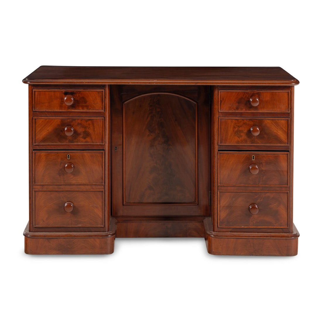 A William IV Mahogany Kneehole Desk (1 of 3)