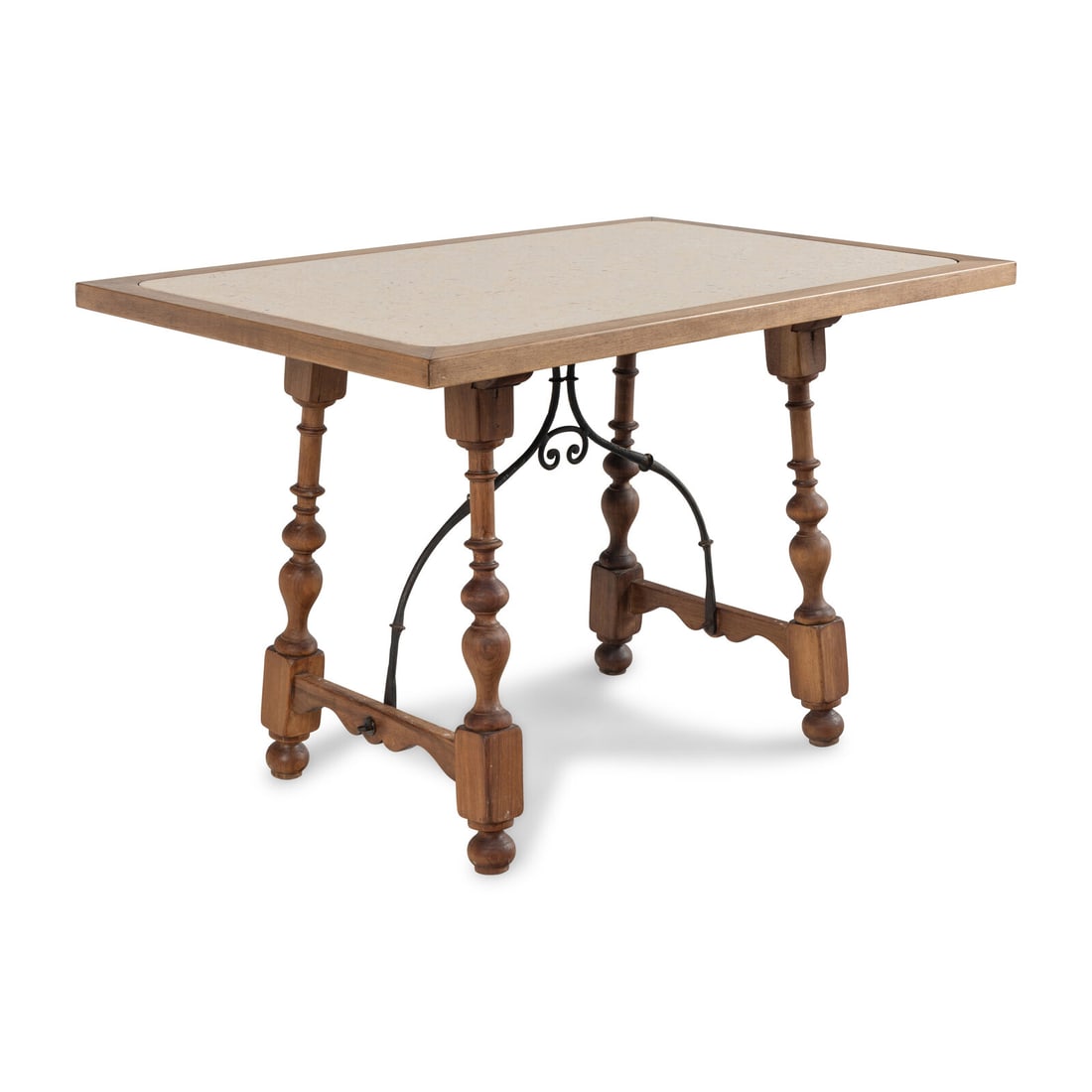 A Spanish Baroque Style Walnut Table (1 of 3)