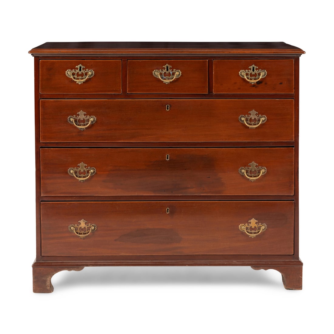 A George III Mahogany Chest of Drawers (1 of 3)