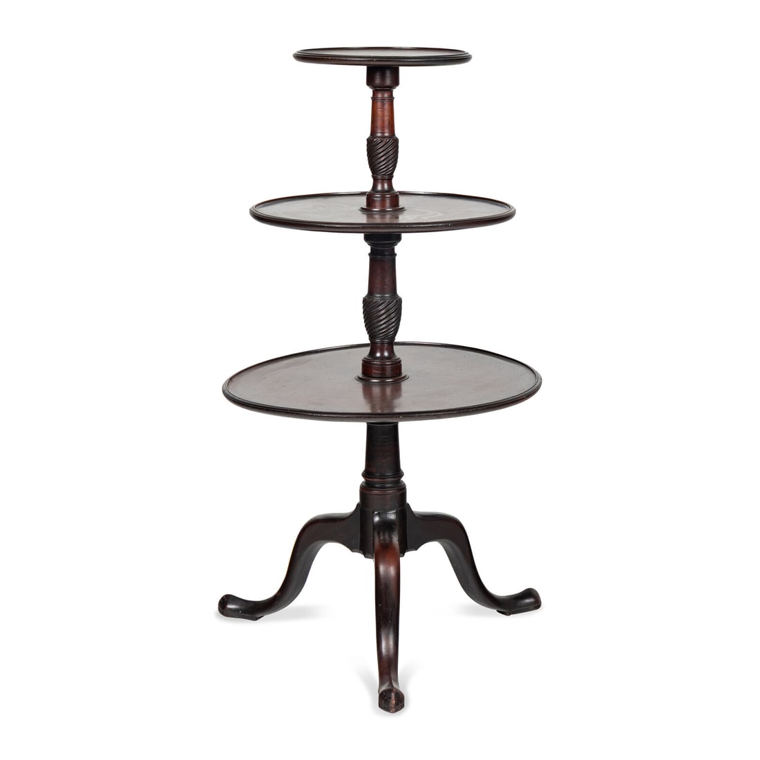 A George III Mahogany Dumbwaiter (1 of 5)