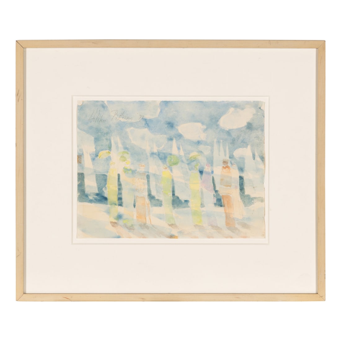 Hobson Pittman (American, 1900-1972) Regatta, 1970 (1 of 3)