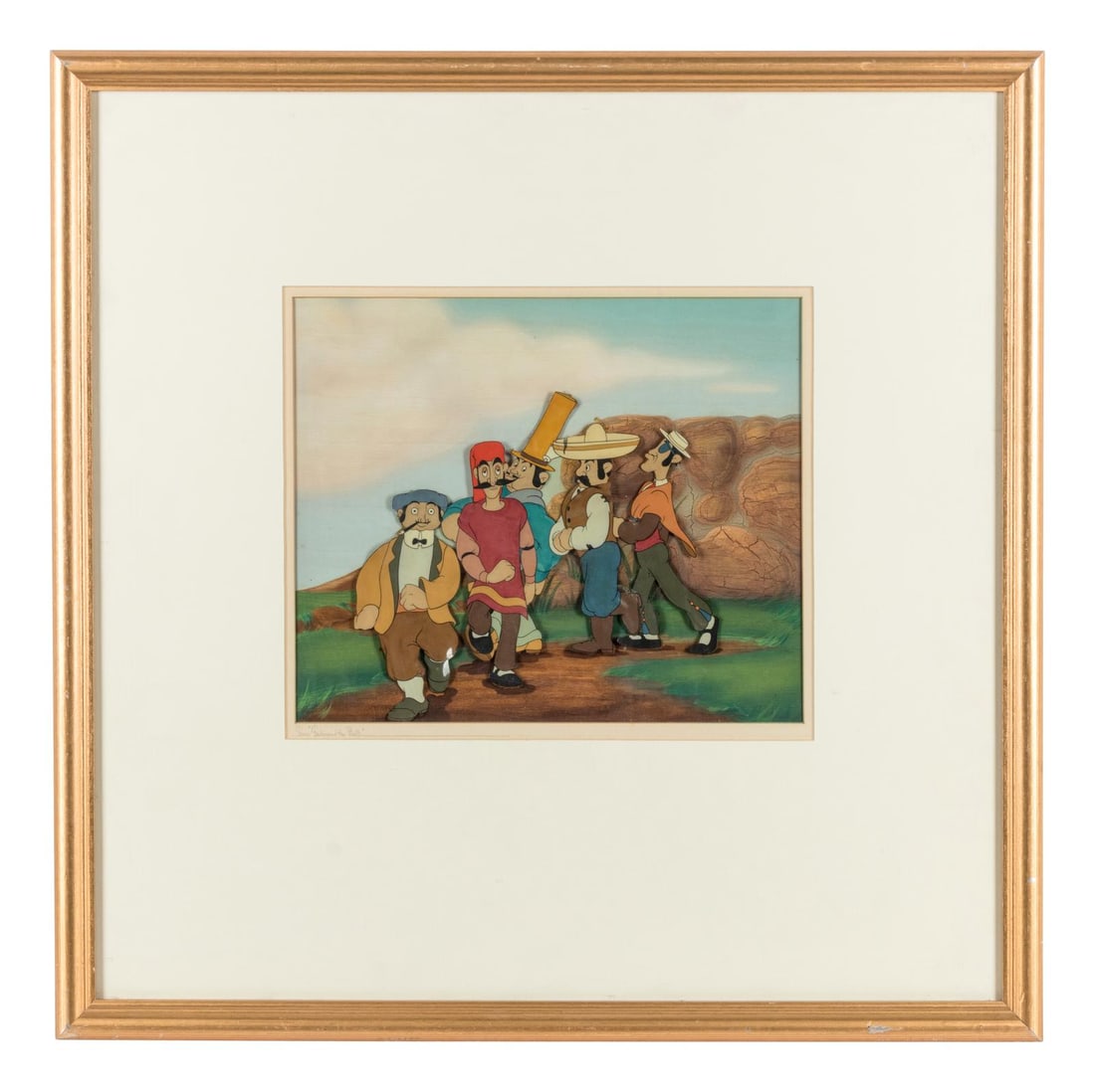 Ward Kimball (American, 1914-2002) Original Animation Cel From Ferdinand the Bull (1 of 2)