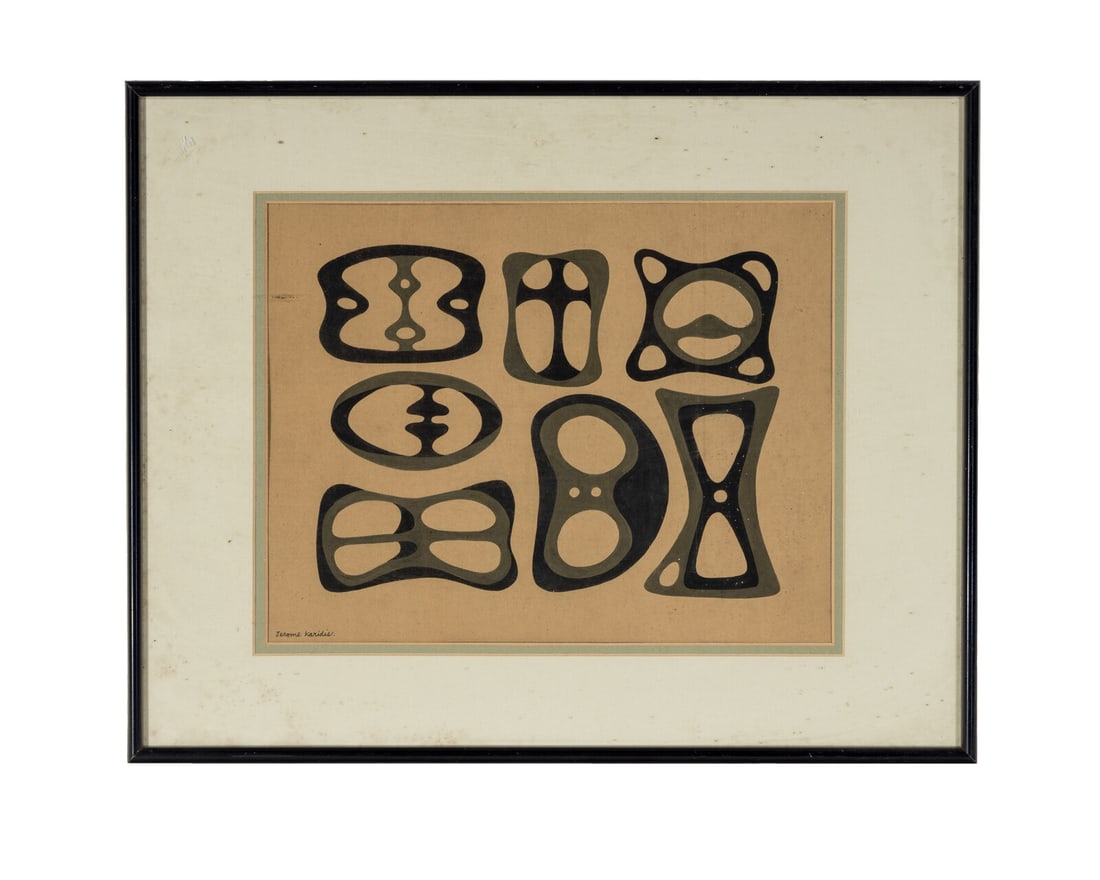 Jerome Karidis (American, 1924-2010) Seven Sculptures, 1948 (1 of 4)