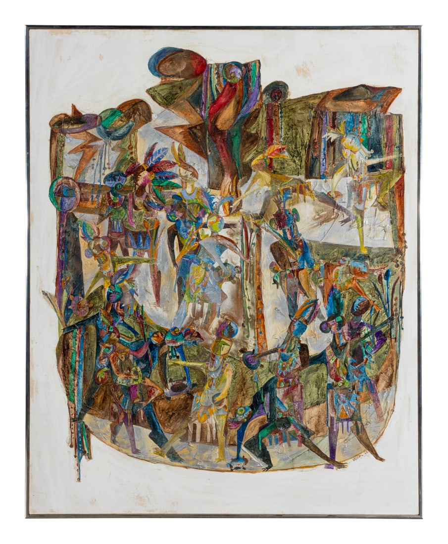 Maria Vescial (American, 20th century) Rain Dance, 1968 (1 of 3)