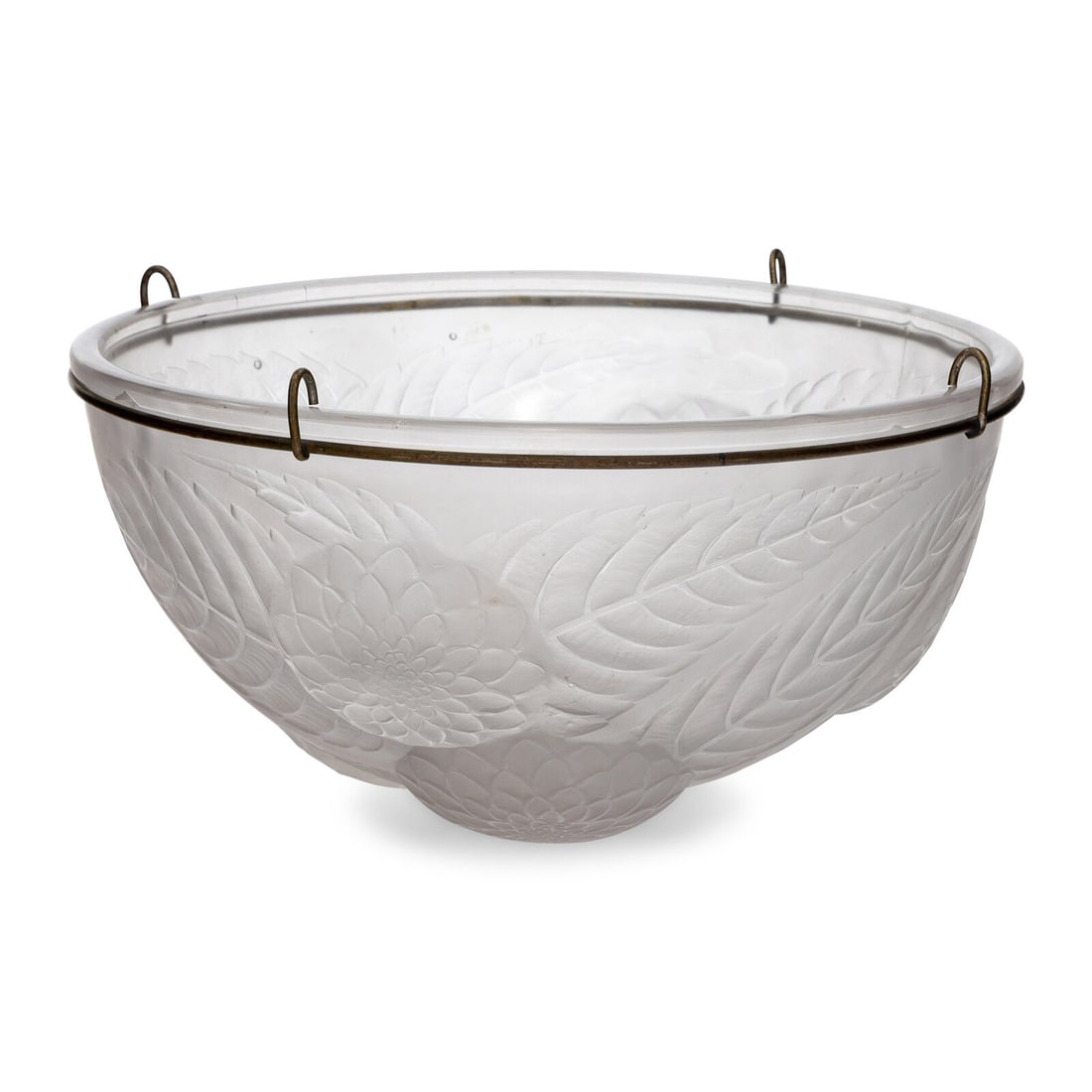 A Lalique Dahlias Plafonnier (1 of 2)