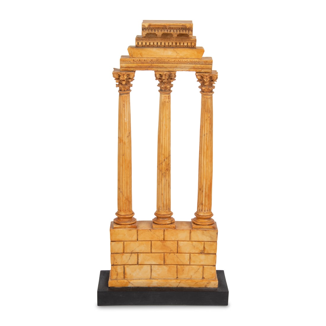 A Grand Tour Style Composition Model of the Temple of Castor and Pollux (1 of 3)