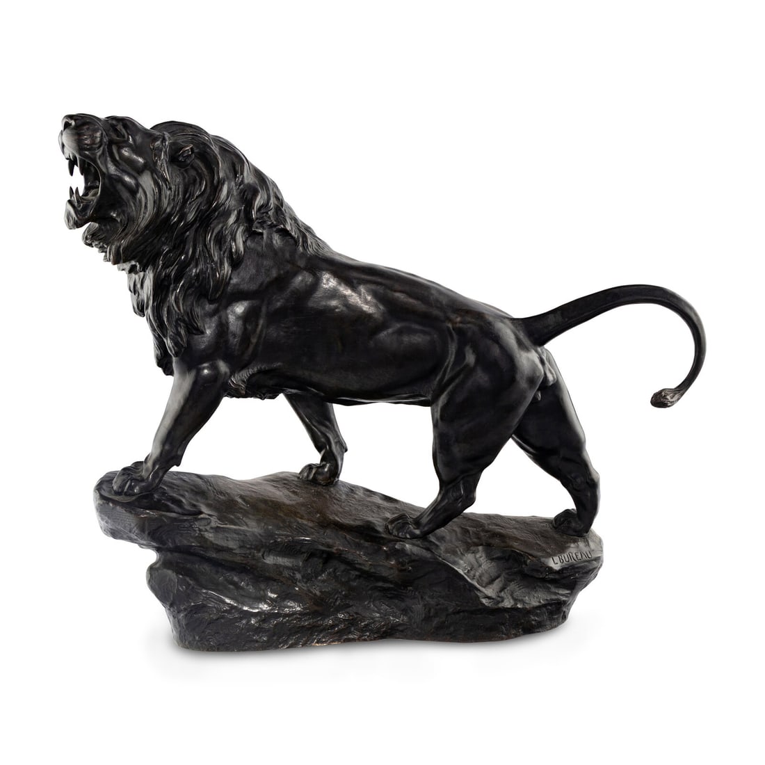 LÈon Bureau (French, 1866-1906) (French, 1866-1906) Lion, Ca.1900 (1 of 5)