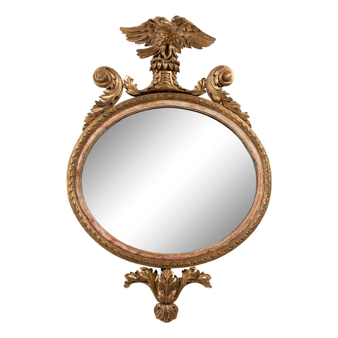 A George III Style Giltwood Mirror (1 of 2)