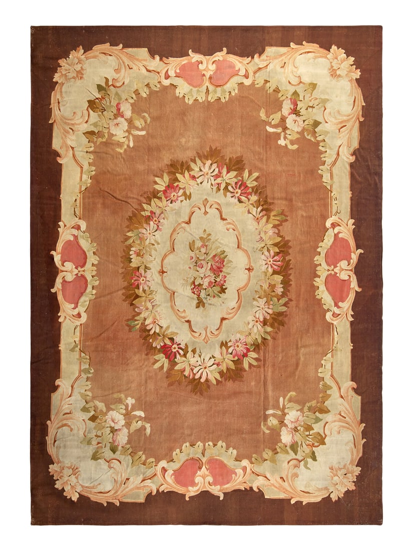 An Aubusson Style Flatweave Carpet (1 of 1)