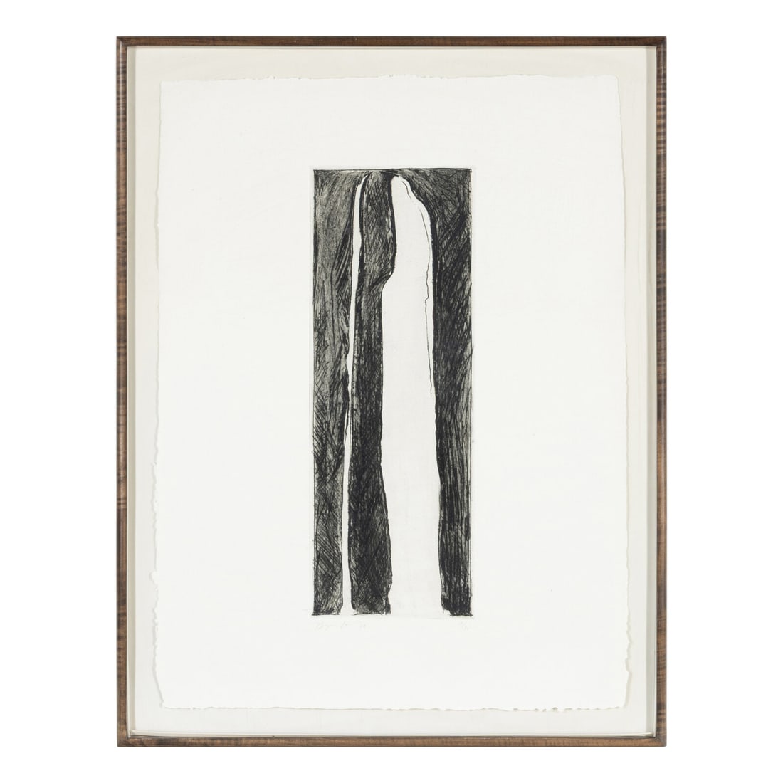 Bryan Hunt (American, b. 1947) Ghosts, 1979 (portfolio of 4) (1 of 14)
