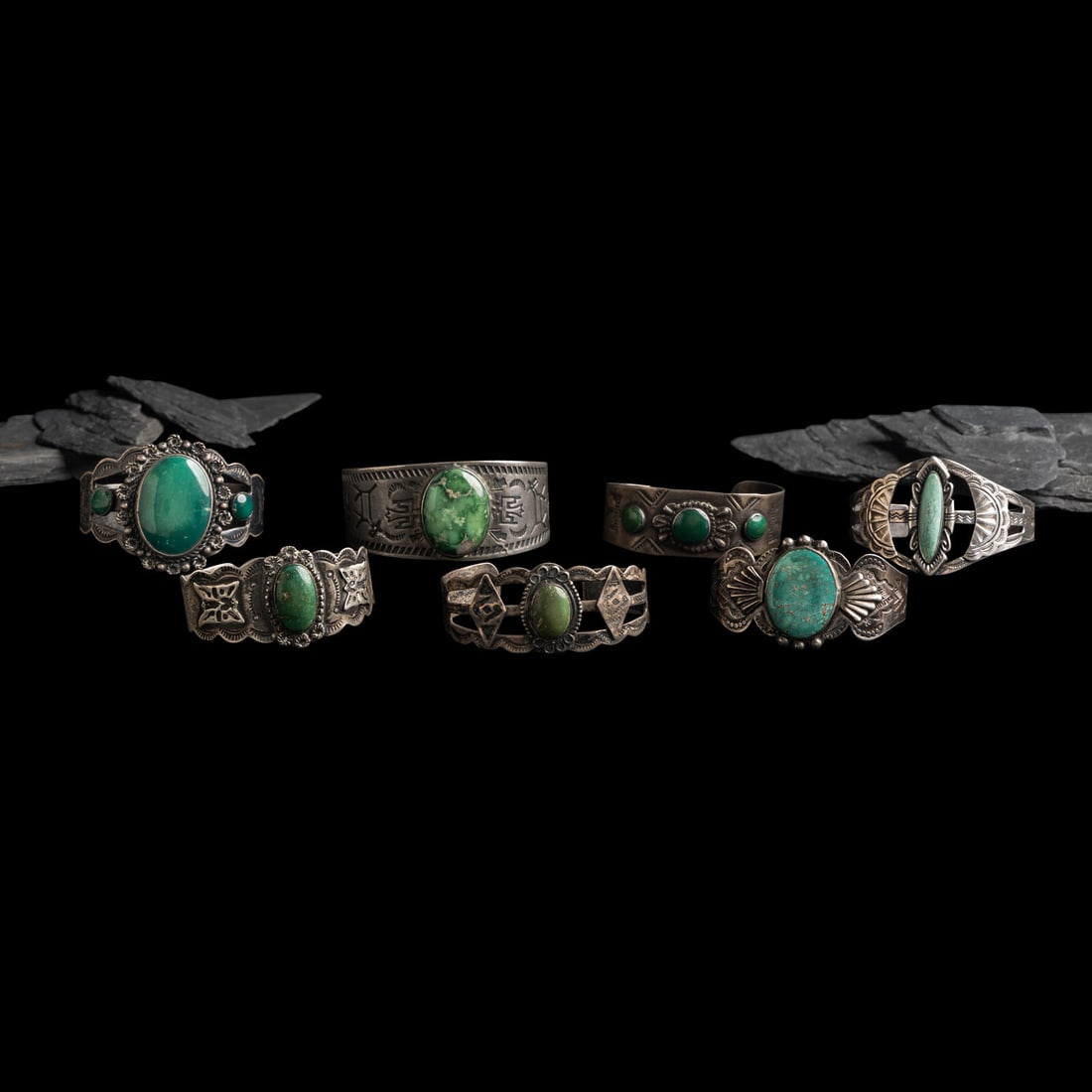 Navajo Curio Cuff Bracelets (1 of 2)