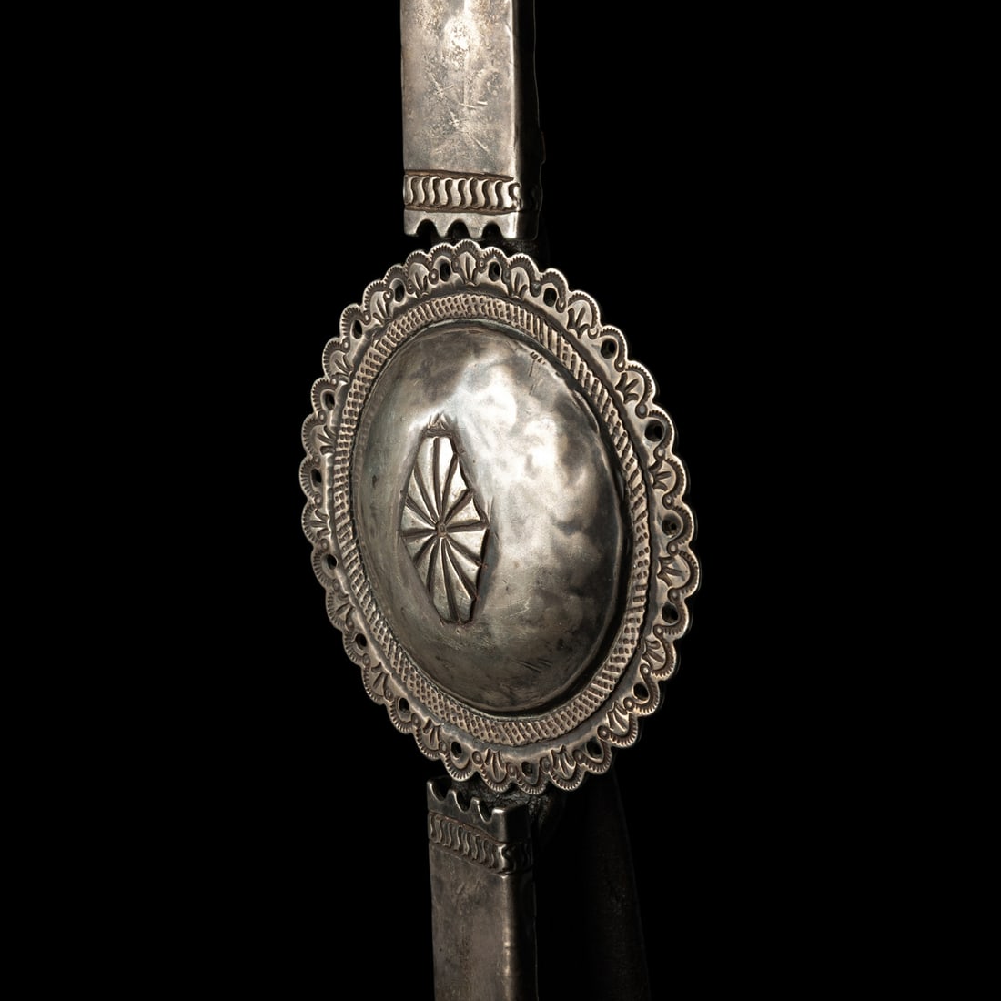 Navajo Silver Bridle, with Ring Bit - 4