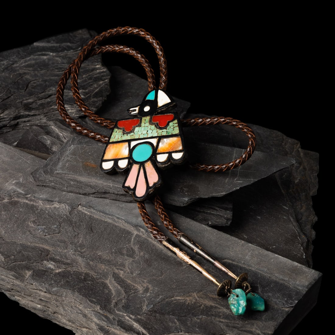 Kewa Thunderbird Bolo Tie (1 of 3)