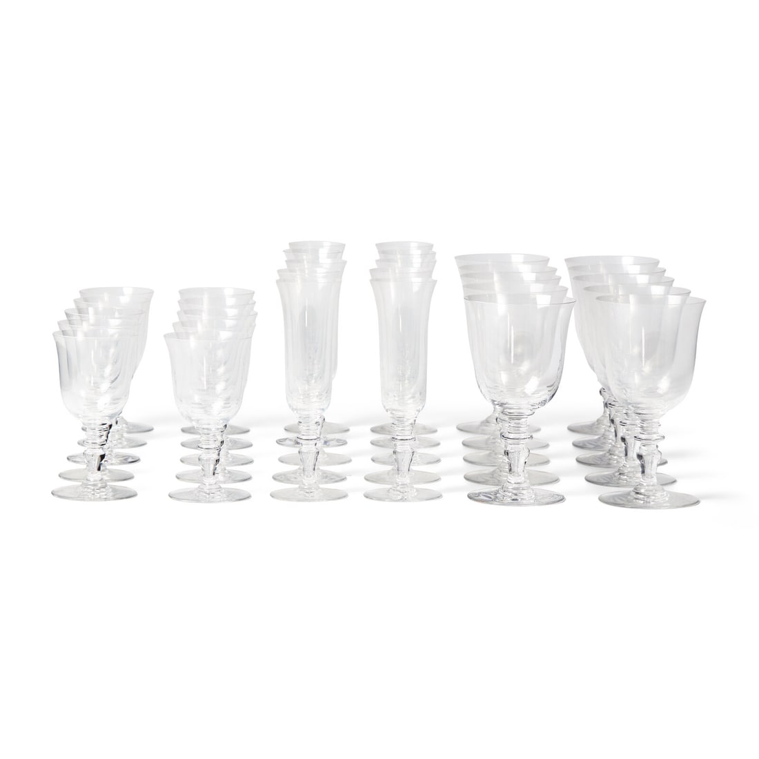 A Baccarat Glass Stemware Service (1 of 3)