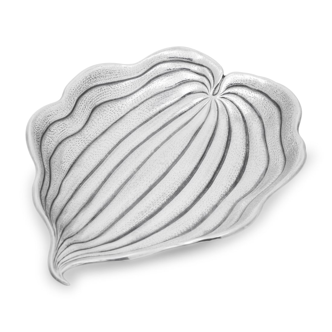 A Buccellati Silver Leaf Form Dish (1 of 5)