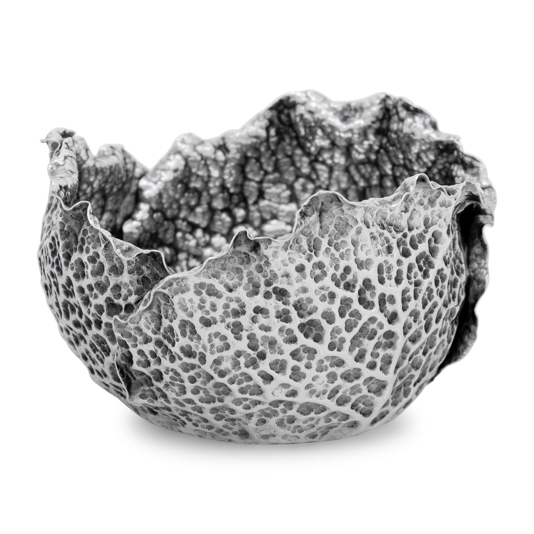 A Buccellati Silver Cabbage Bowl (1 of 4)