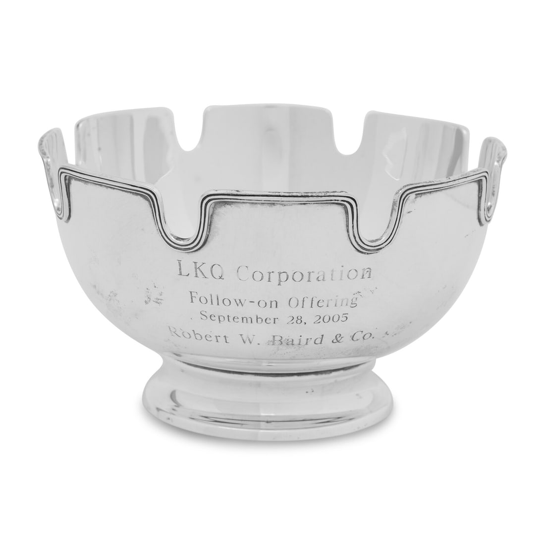 A Tiffany and Co. Silver Monteith (1 of 4)