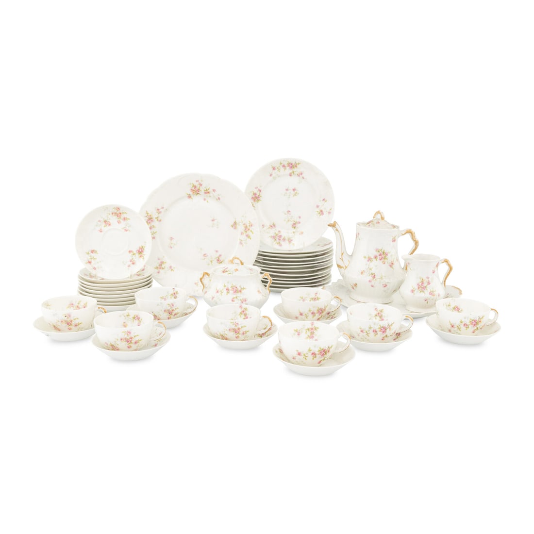 A Havilland-Limoges Porcelain Dessert Service (1 of 6)