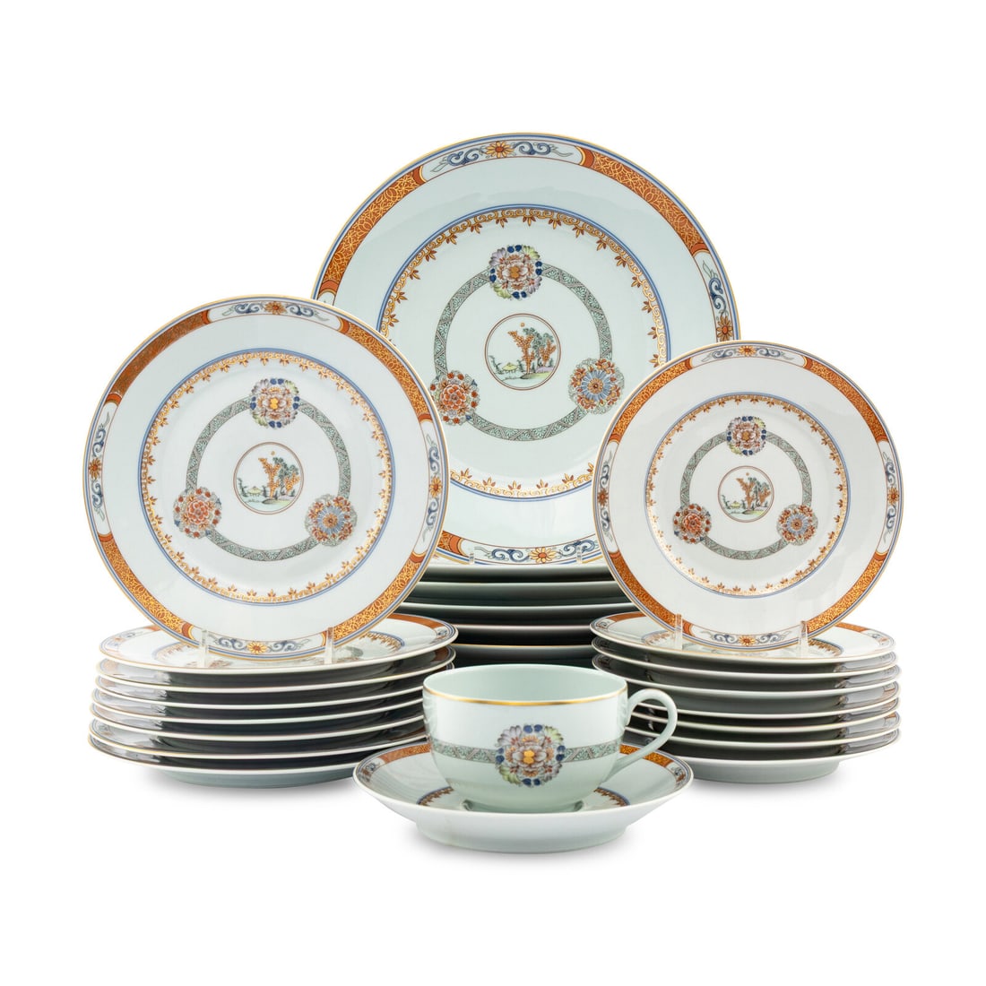 A Raynaud-Limoges Porcelain Dinner Service (1 of 4)