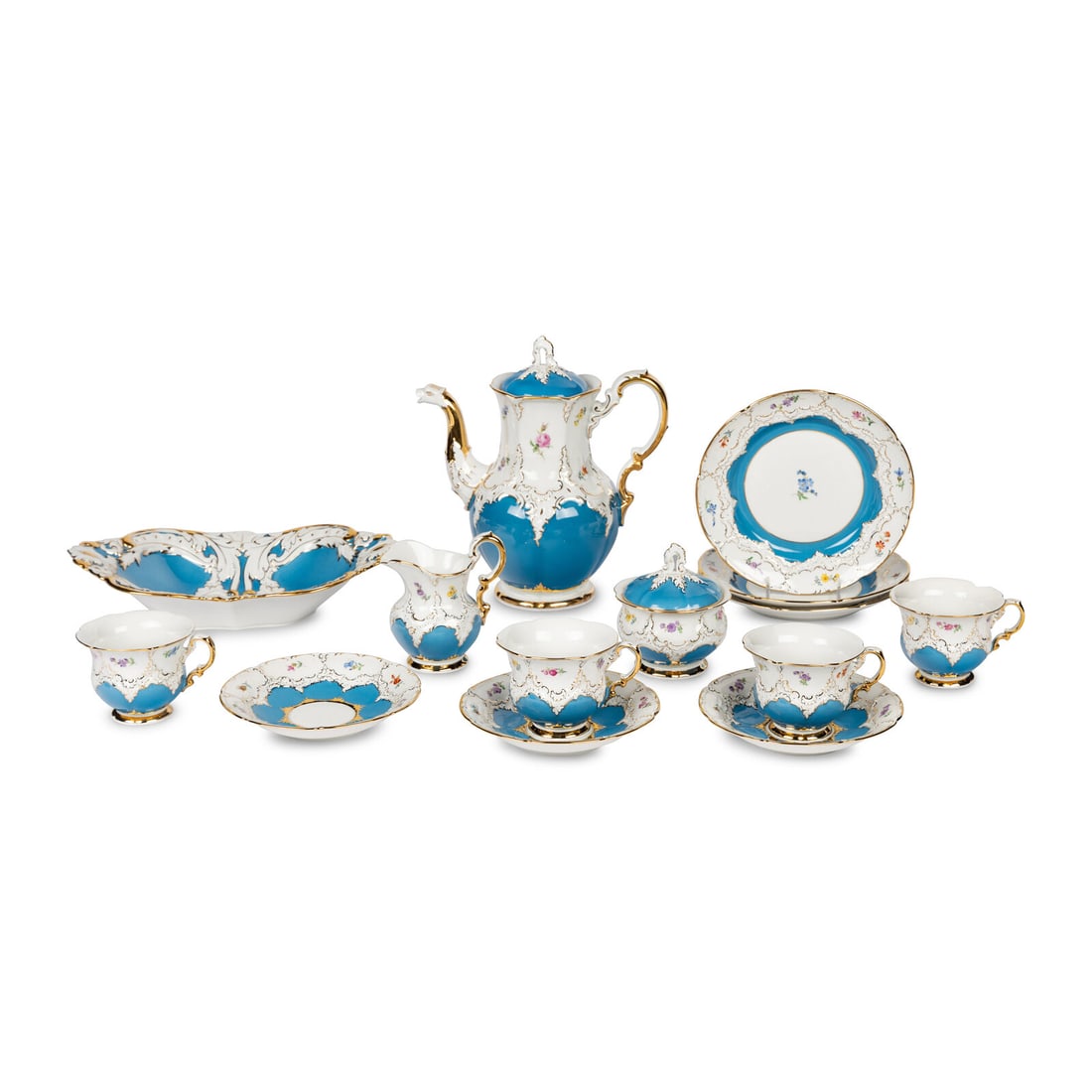 A Meissen Porcelain Coffee Service (1 of 4)