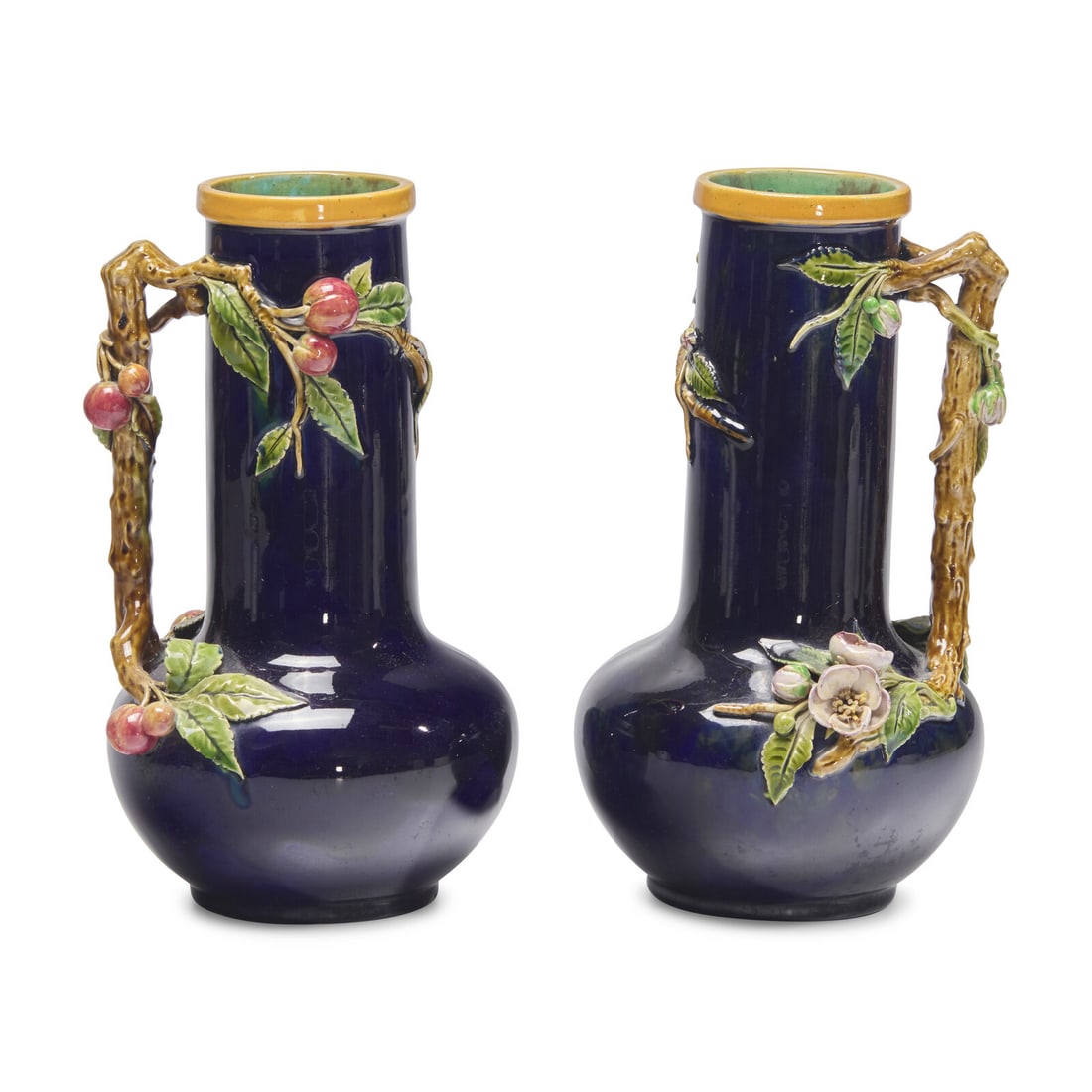 A Pair of Minton Majolica Pitchers (1 of 3)