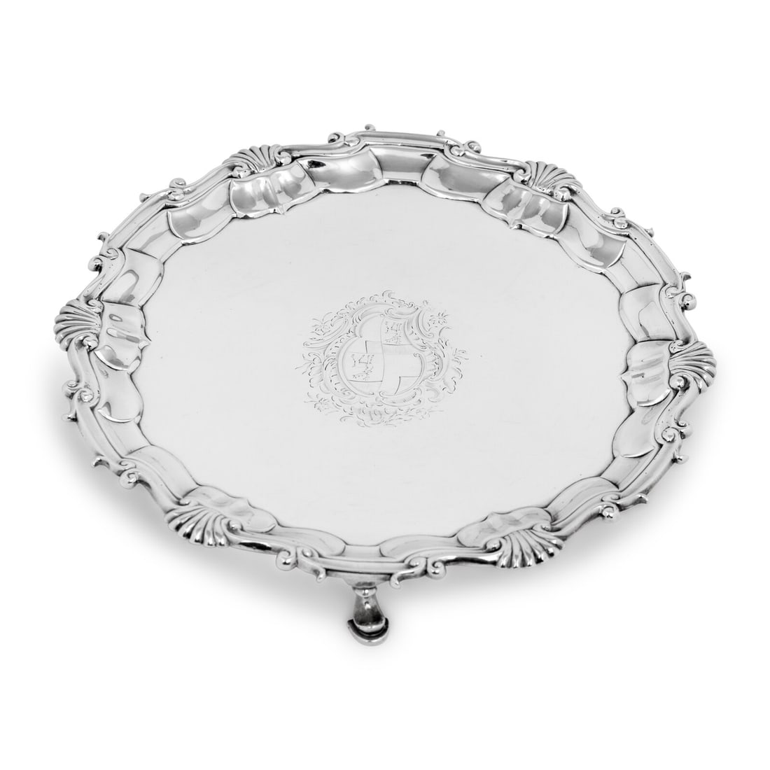 A George II Silver Waiter (1 of 4)