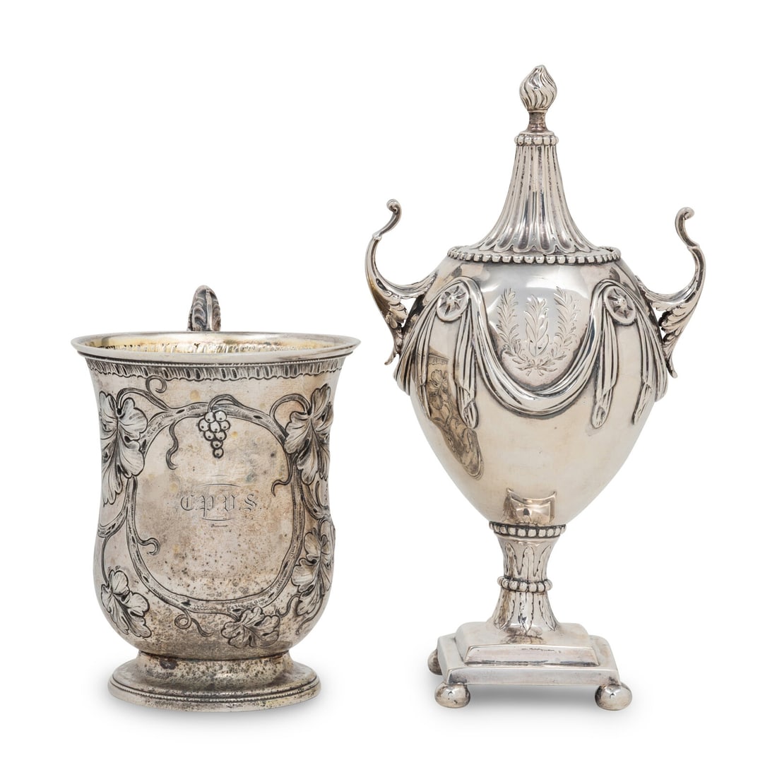 An English Silver Covered Jar (1 of 5)
