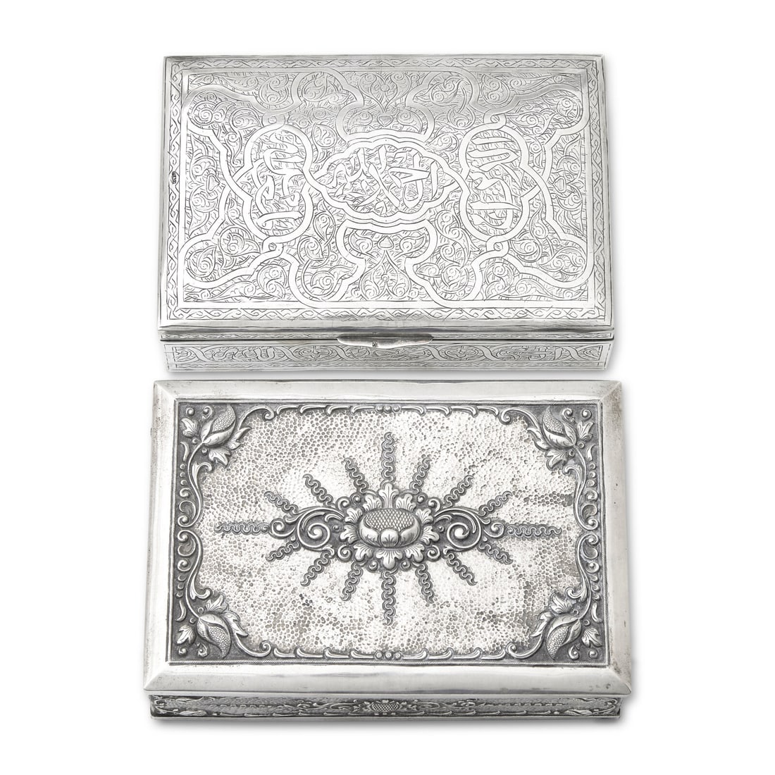 Two Silver Table Boxes - 2