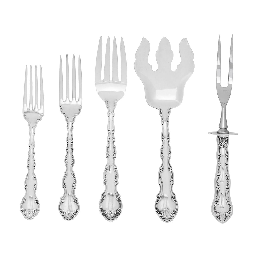 An American Silver Flatware Service (1 of 4)