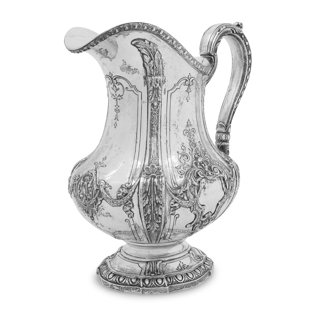 An American Silver Water Pitcher (1 of 4)