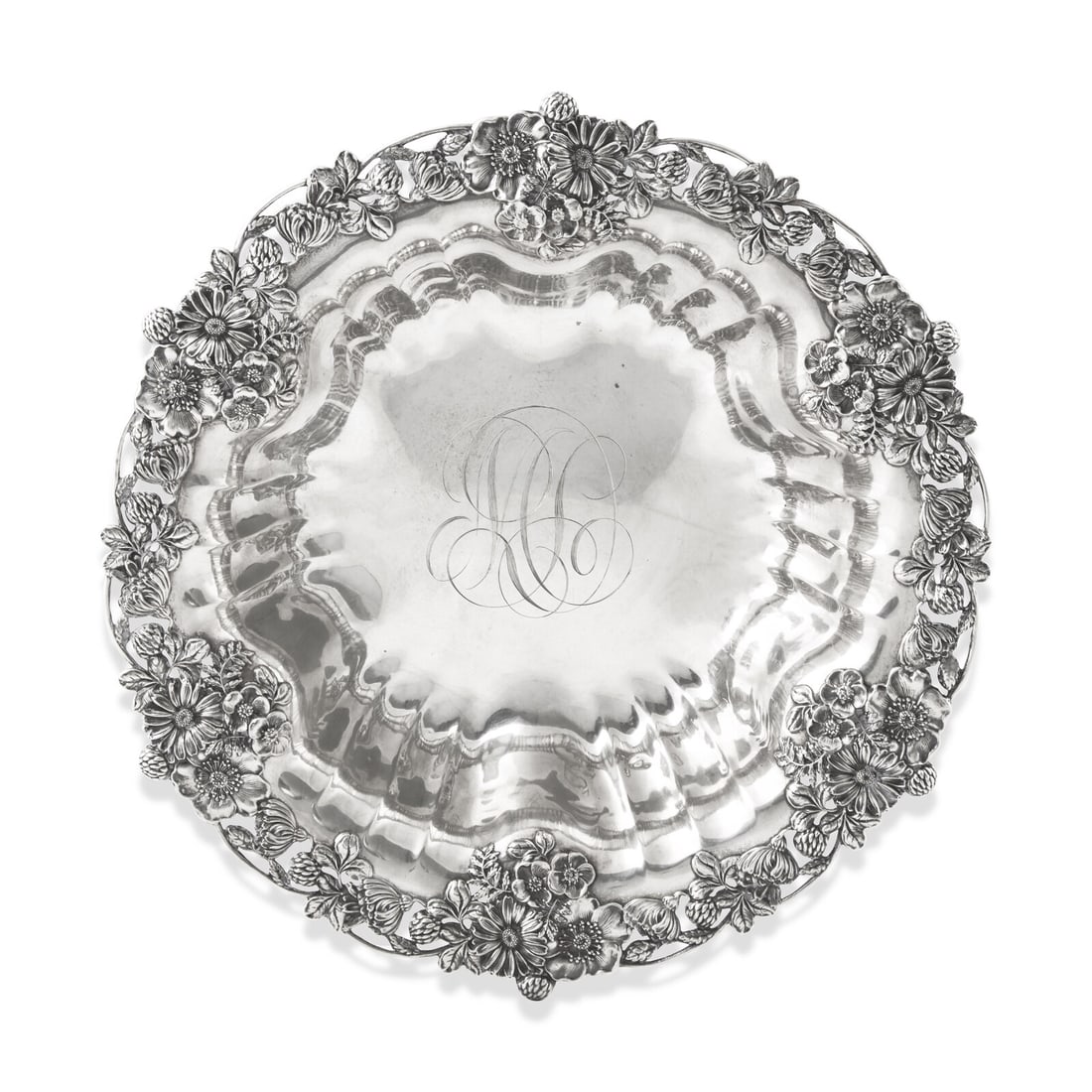 An American Silver Reticulated Bowl (1 of 3)